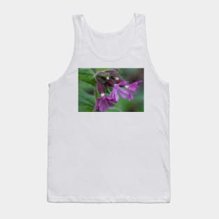 English Wild Flowers - Red Campion Tank Top